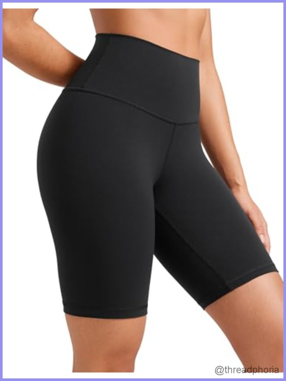 Butterluxe Biker Shorts 8" Inseam High Rise Seamless Yoga Lounge